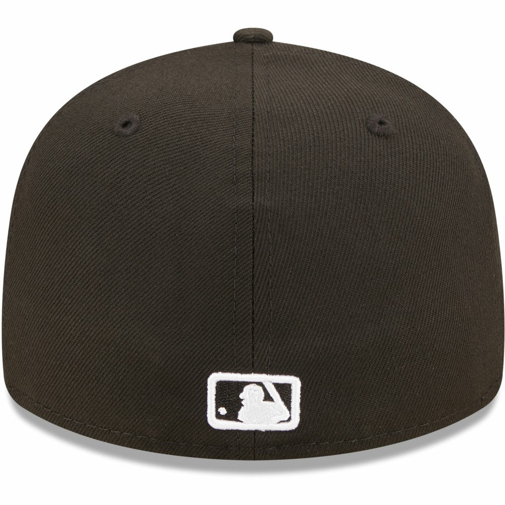 Milwaukee Brewers New Era Black & White Low Profile 59FIFTY Fitted Hat | MLB US