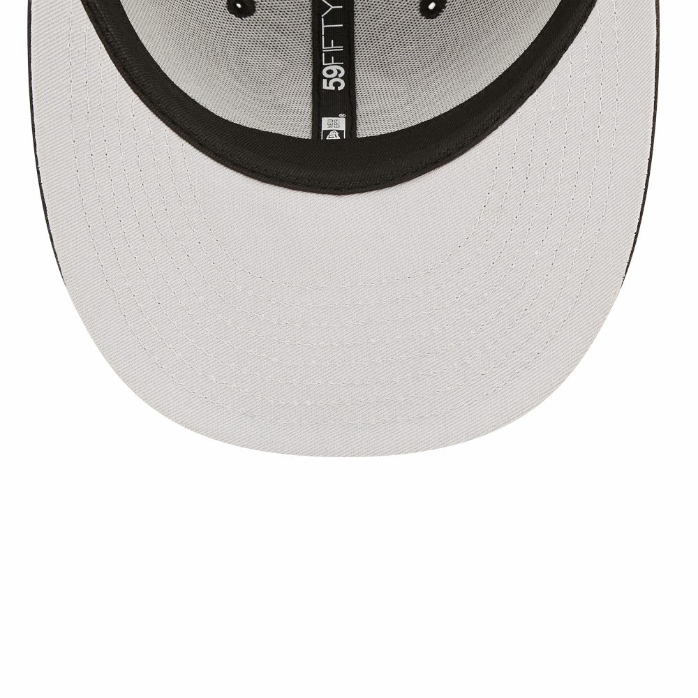 Milwaukee Brewers New Era Black & White Low Profile 59FIFTY Fitted Hat | MLB US