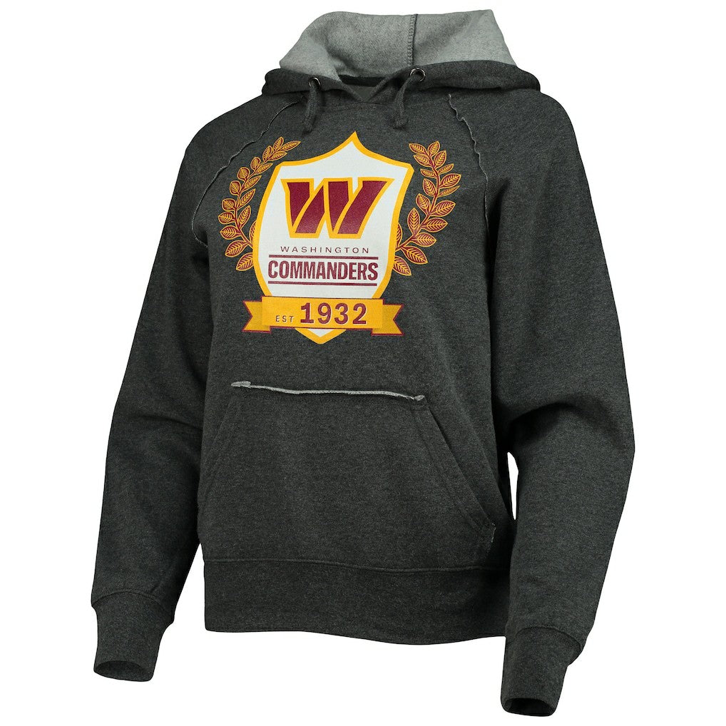 Washington Commanders New Era Women's Raglan Pullover Hoodie