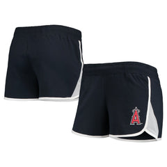 Los Angeles Angels New Era Women's Stretch French Terry Shorts | MLB New