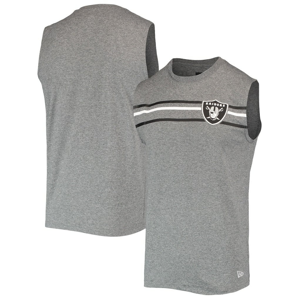 Las Vegas Raiders New Era Brushed Sleeveless Tank Top