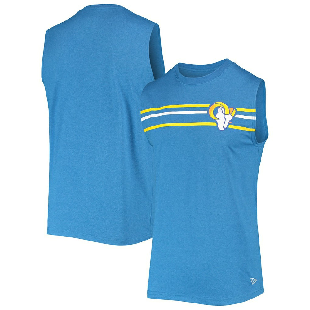Los Angeles Rams New Era Brushed Sleeveless Tank Top