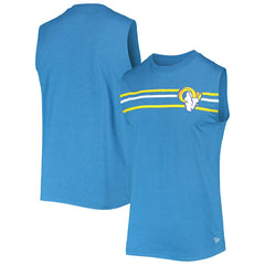 Los Angeles Rams New Era Brushed Sleeveless Tank Top