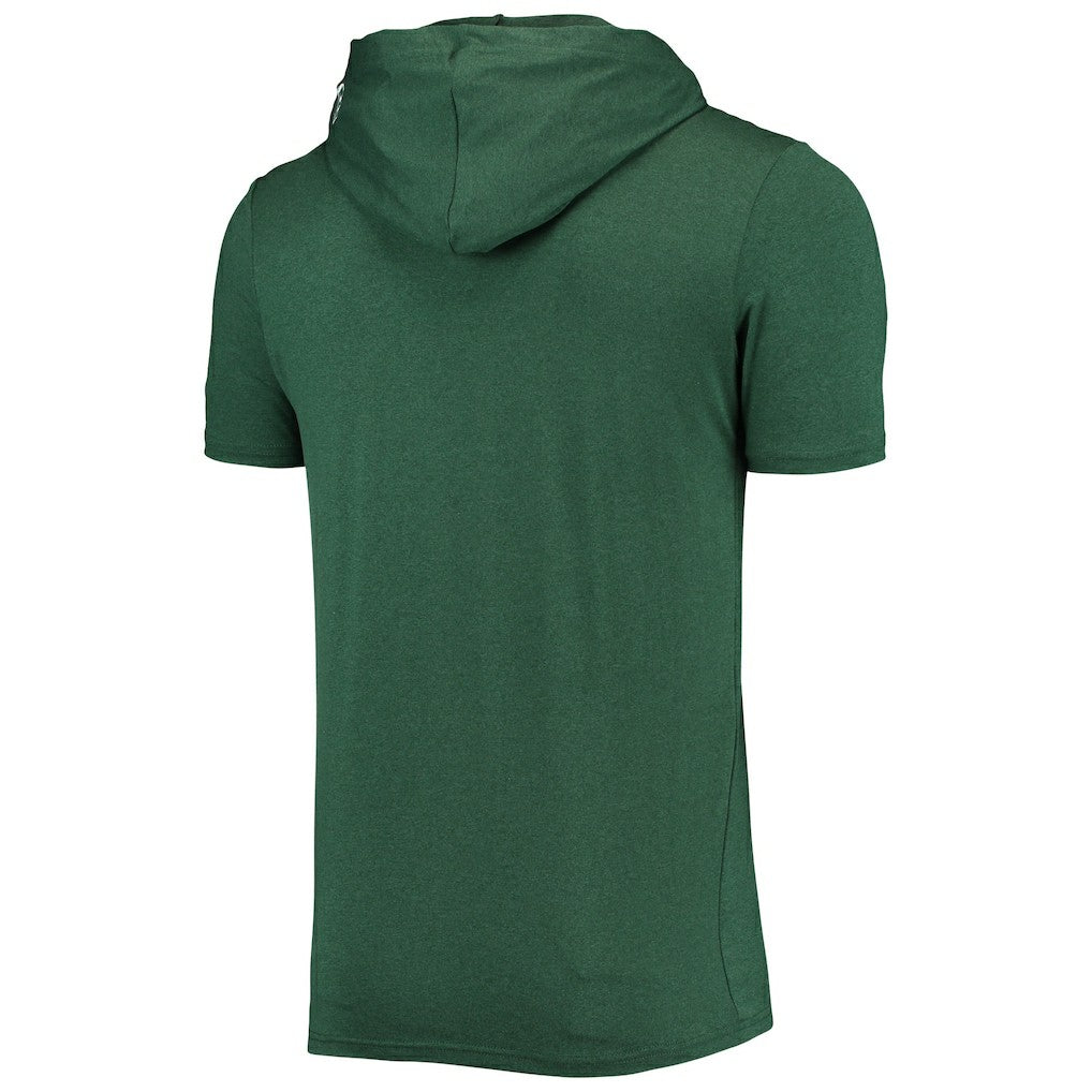 Green Bay Packers New Era Team Brushed Hoodie T-Shirt