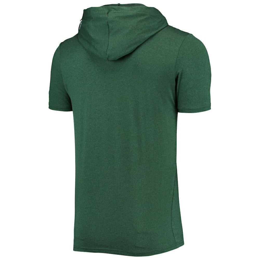 Green Bay Packers New Era Team Brushed Hoodie T-Shirt