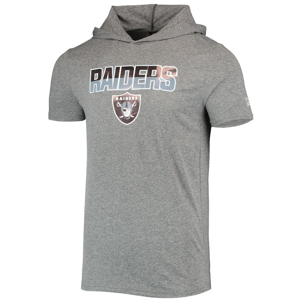 Las Vegas Raiders New Era Team Brushed Hoodie T-Shirt