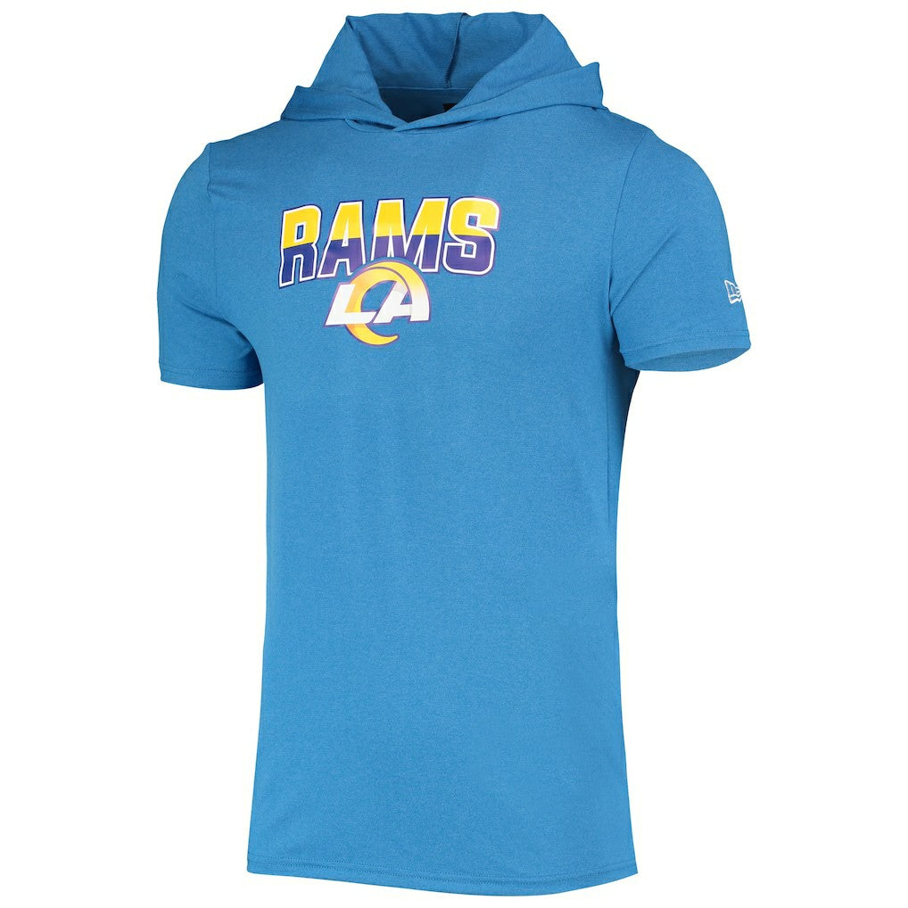 Los Angeles Rams New Era Team Brushed Hoodie T-Shirt