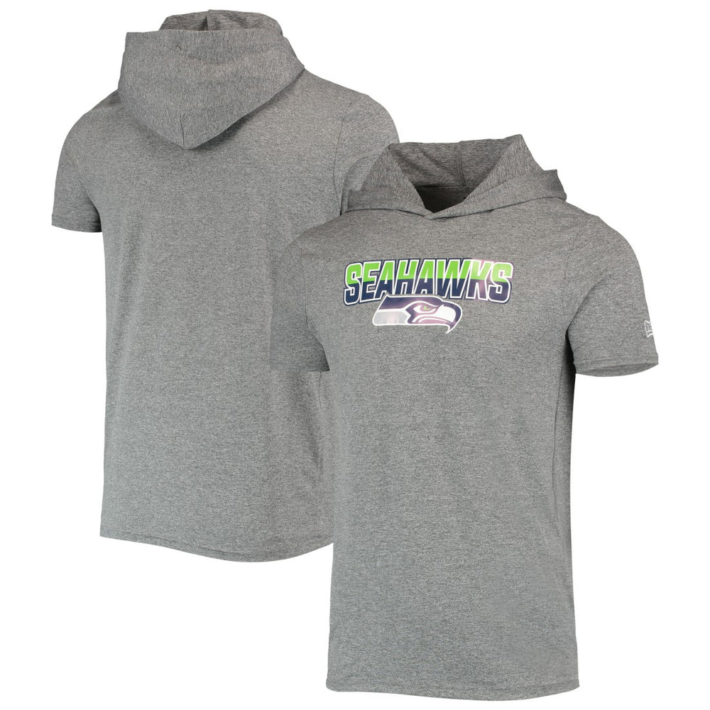 Seattle Seahawks New Era Team Brushed Hoodie T-Shirt