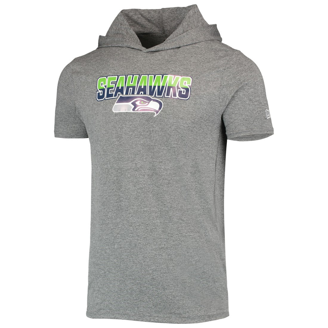 Seattle Seahawks New Era Team Brushed Hoodie T-Shirt