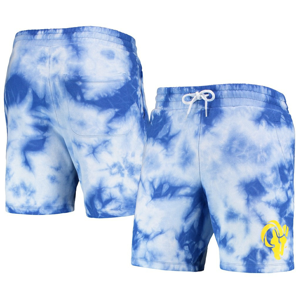 Los Angeles Rams New Era Tie-Dye Shorts