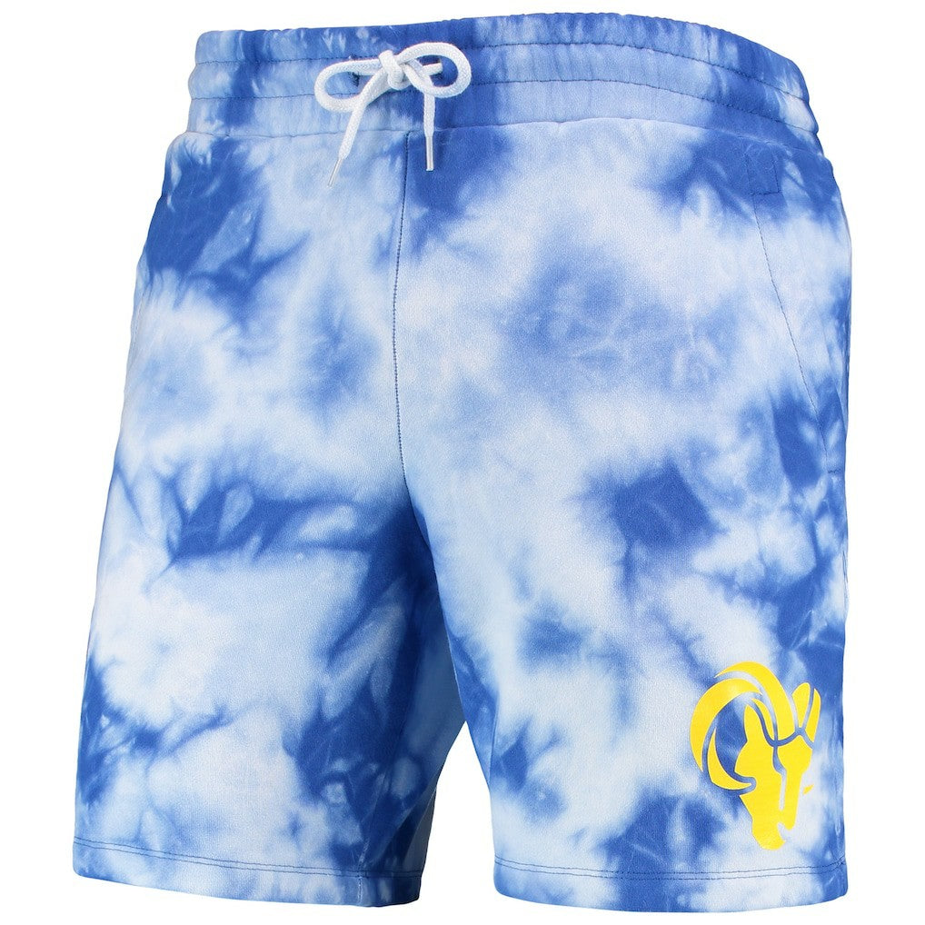 Los Angeles Rams New Era Tie-Dye Shorts