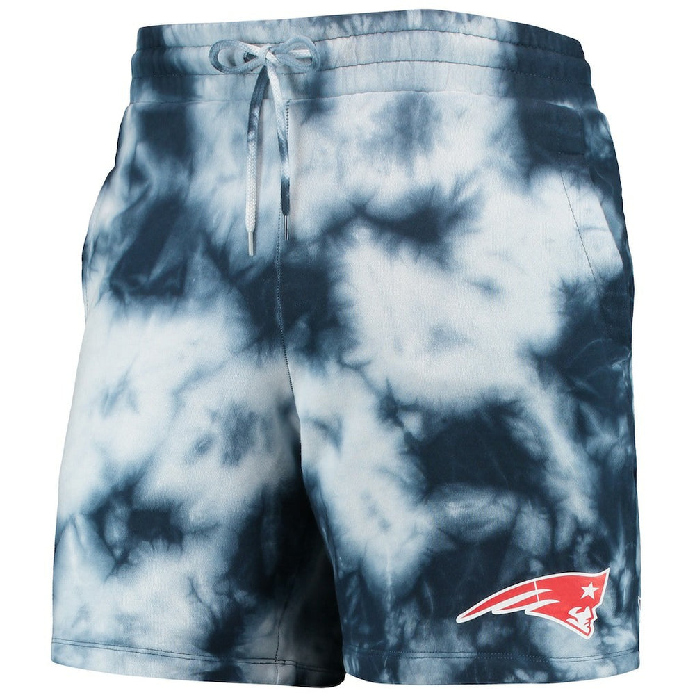 New England Patriots New Era Tie-Dye Shorts