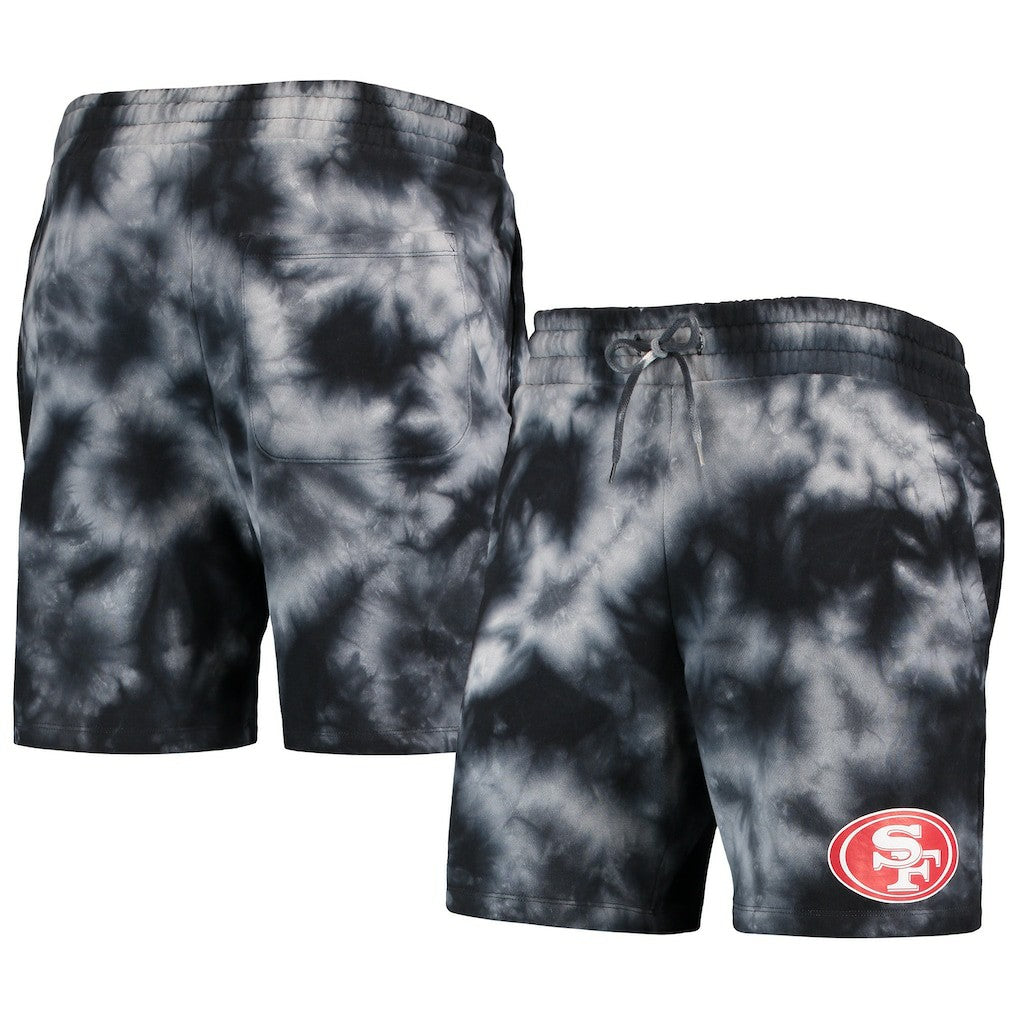 San Francisco 49ers New Era Tie-Dye Shorts
