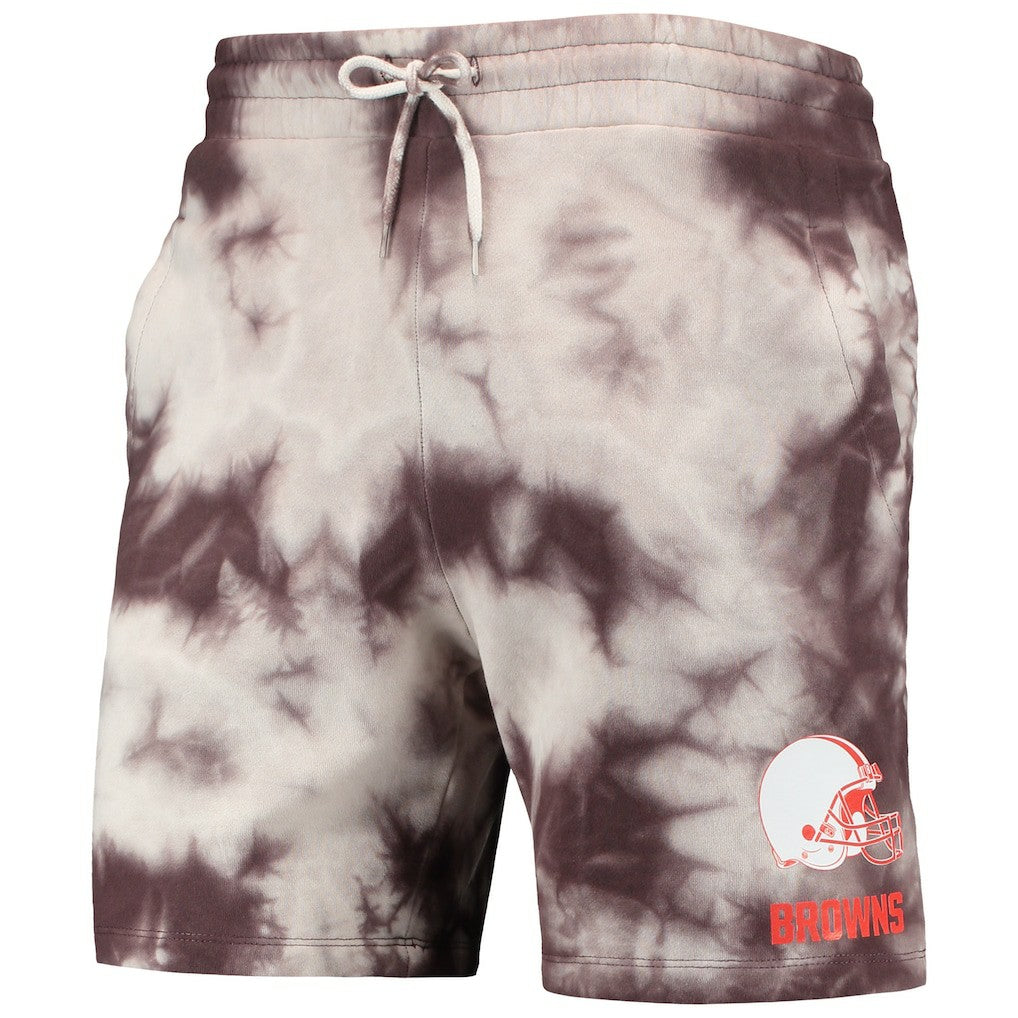 Cleveland Browns New Era Tie-Dye Shorts
