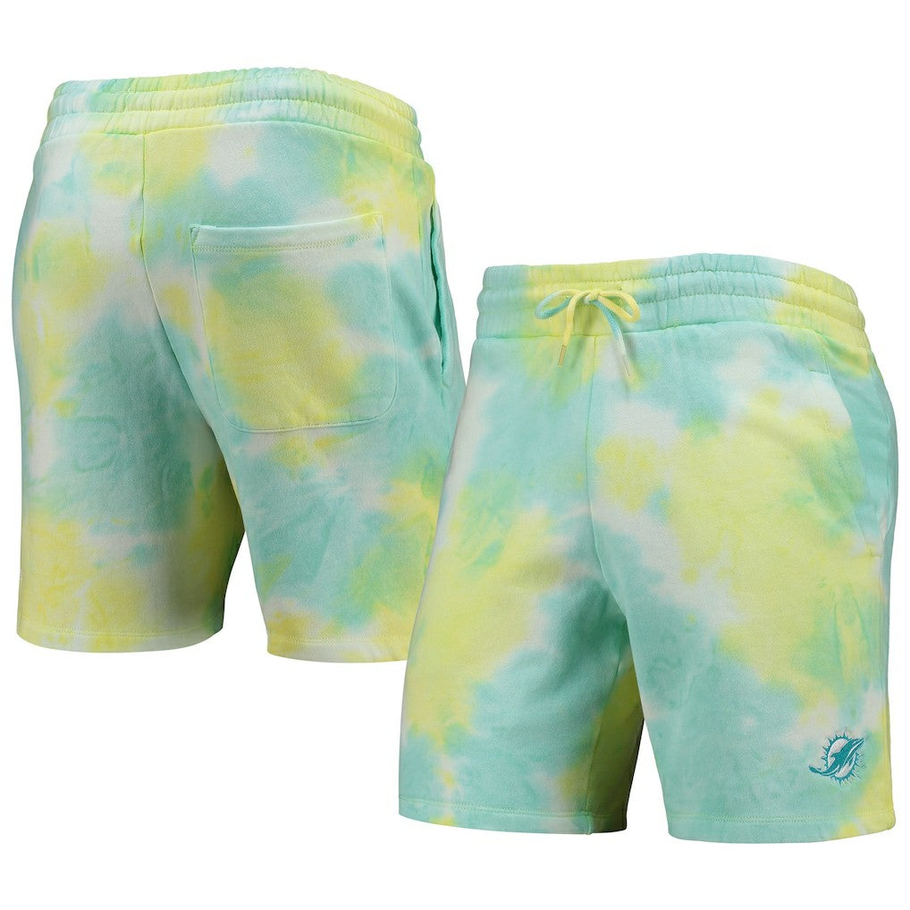 Miami Dolphins New Era Tie-Dye Shorts