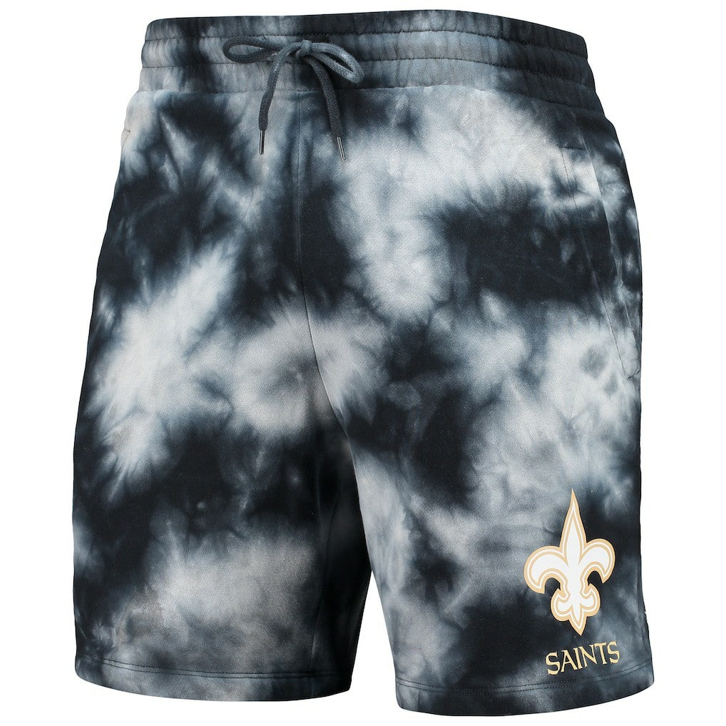 New Orleans Saints New Era Tie-Dye Shorts