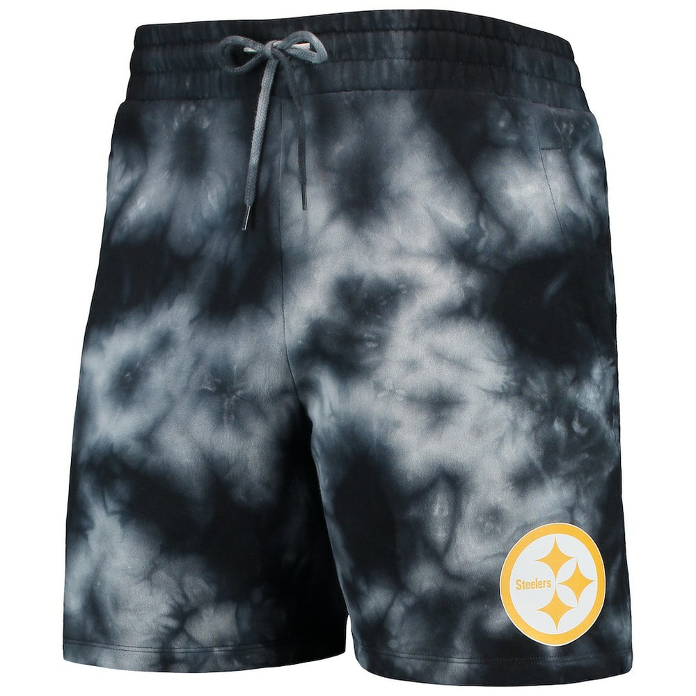 Pittsburgh Steelers New Era Tie-Dye Shorts