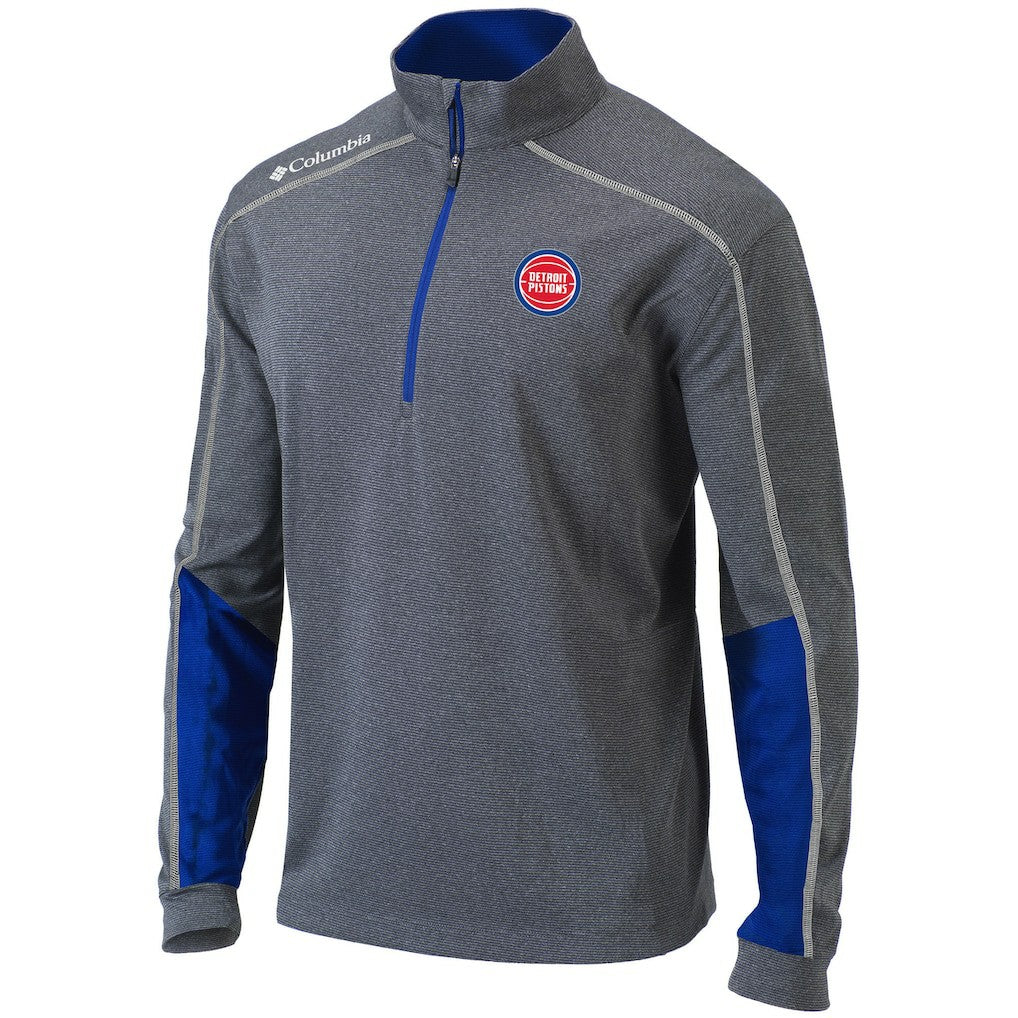 Detroit Pistons Omni-Wick Shotgun 2.0 Quarter-Zip Pullover Top sale On Sale