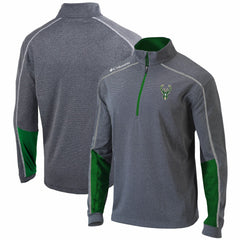 Milwaukee Bucks Omni-Wick Shotgun 2.0 Quarter-Zip Pullover Top New