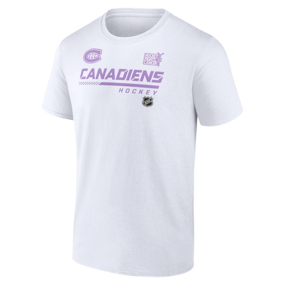 Montreal Canadiens NHL Hockey Fights Cancer T-Shirt For Sale
