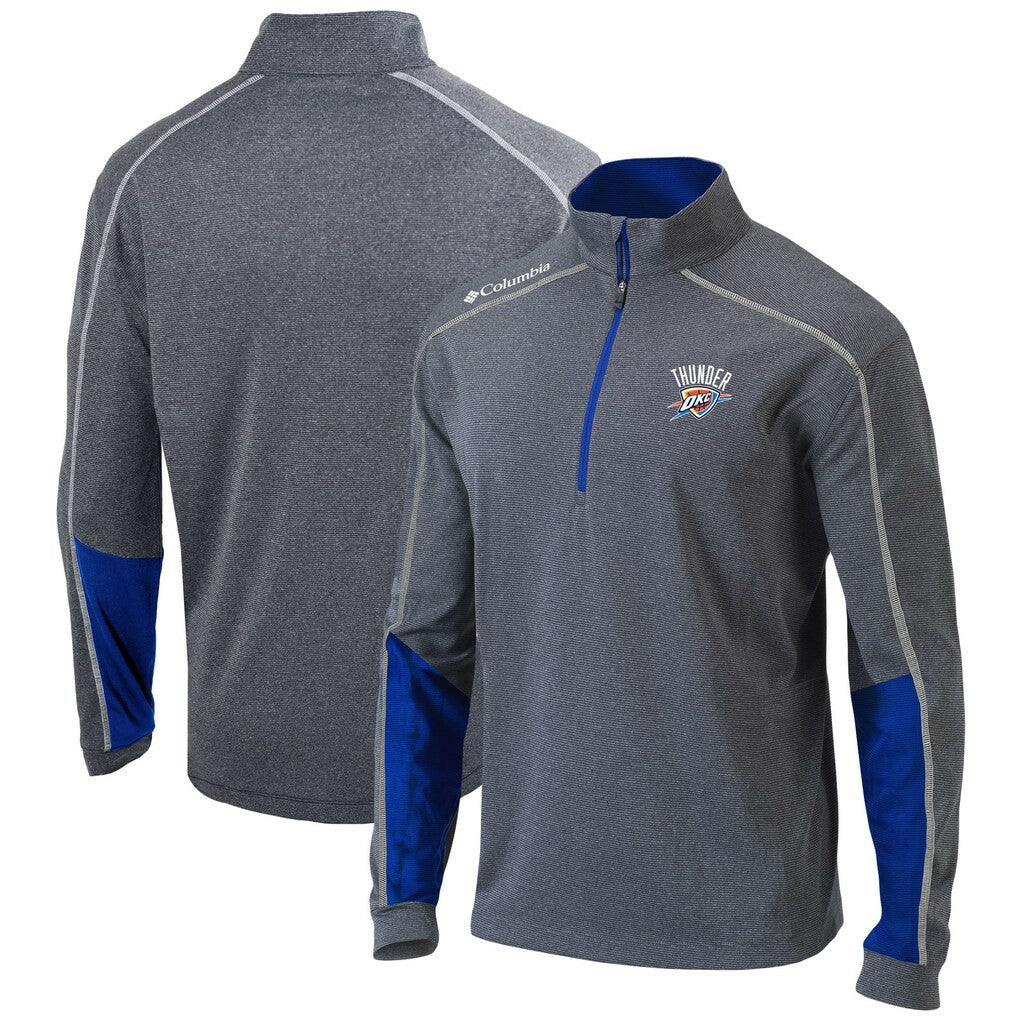 Oklahoma City Thunder Omni-Wick Shotgun 2.0 Quarter-Zip Pullover Top Discount