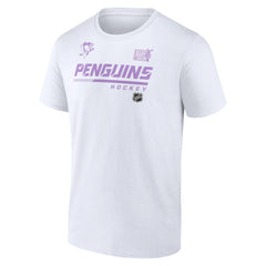 Pittsburgh Penguins NHL Hockey Fights Cancer T-Shirt Outlet