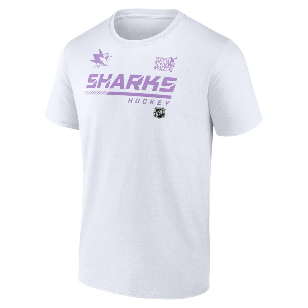 San Jose Sharks NHL Hockey Fights Cancer T-Shirt Discount