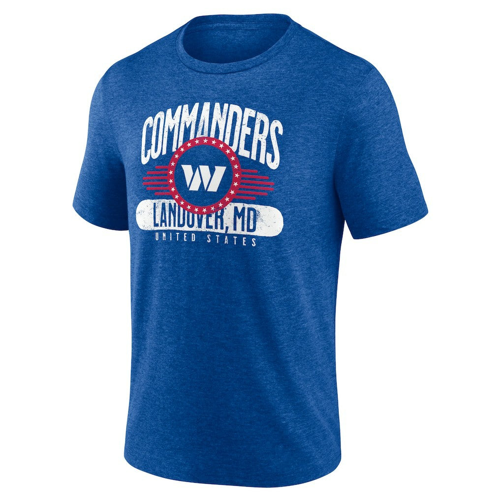 Washington Commanders  Badge of Honor Tri-Blend T-Shirt