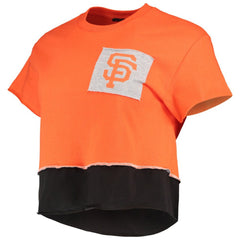 San Francisco Giants Refried Apparel Women's Cropped T-Shirt | MLB Discount