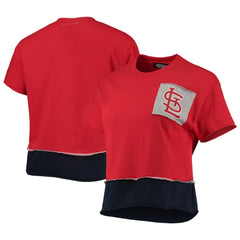 St. Louis Cardinals Refried Apparel Women's Cropped T-Shirt | MLB On Sale