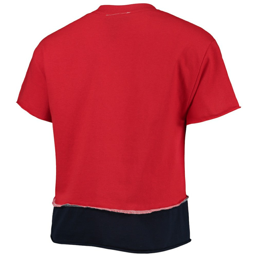 St. Louis Cardinals Refried Apparel Women's Cropped T-Shirt | MLB On Sale