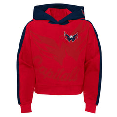 Washington Capitals Girls Youth Record Setter Pullover Hoodie Sale