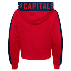 Washington Capitals Girls Youth Record Setter Pullover Hoodie Sale