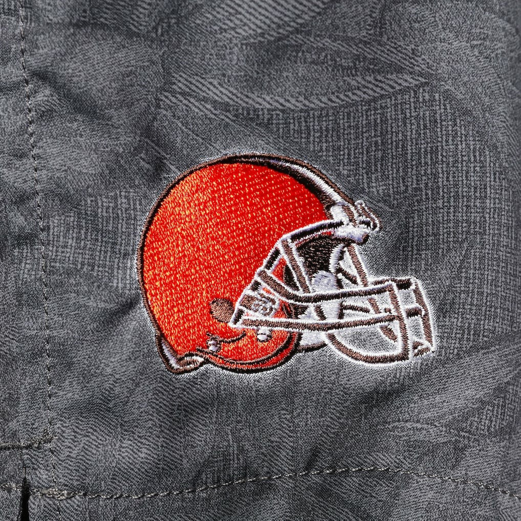 Cleveland Browns Tommy Bahama Naples Layered Leaves Swim Trunks