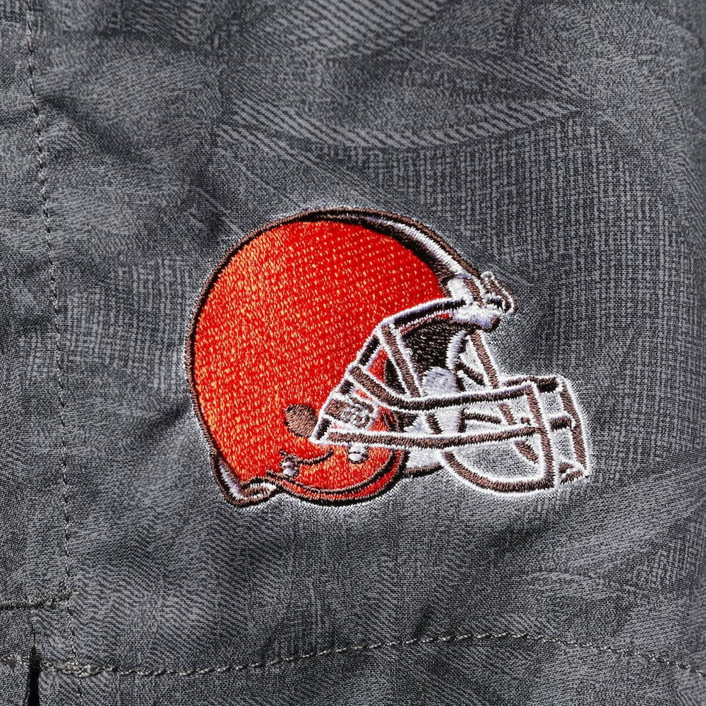 Cleveland Browns Tommy Bahama Naples Layered Leaves Swim Trunks