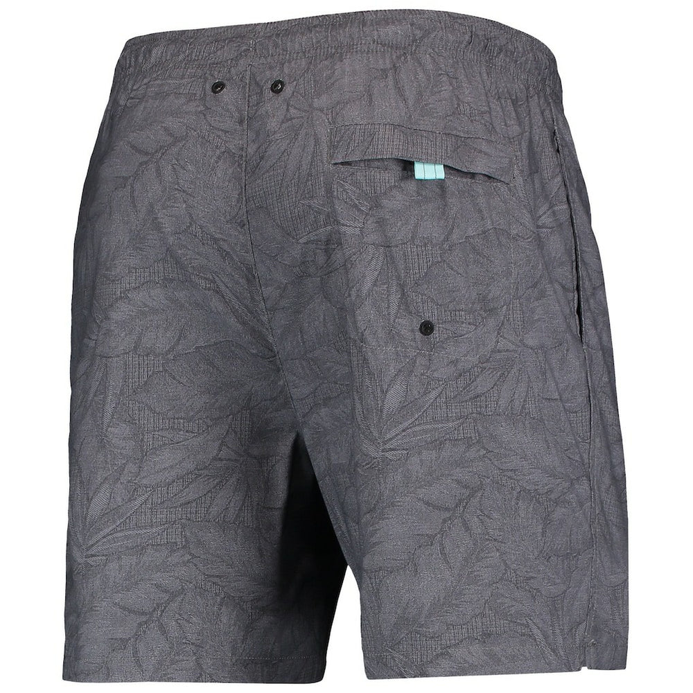 Las Vegas Raiders Tommy Bahama Naples Layered Leaves Swim Trunks