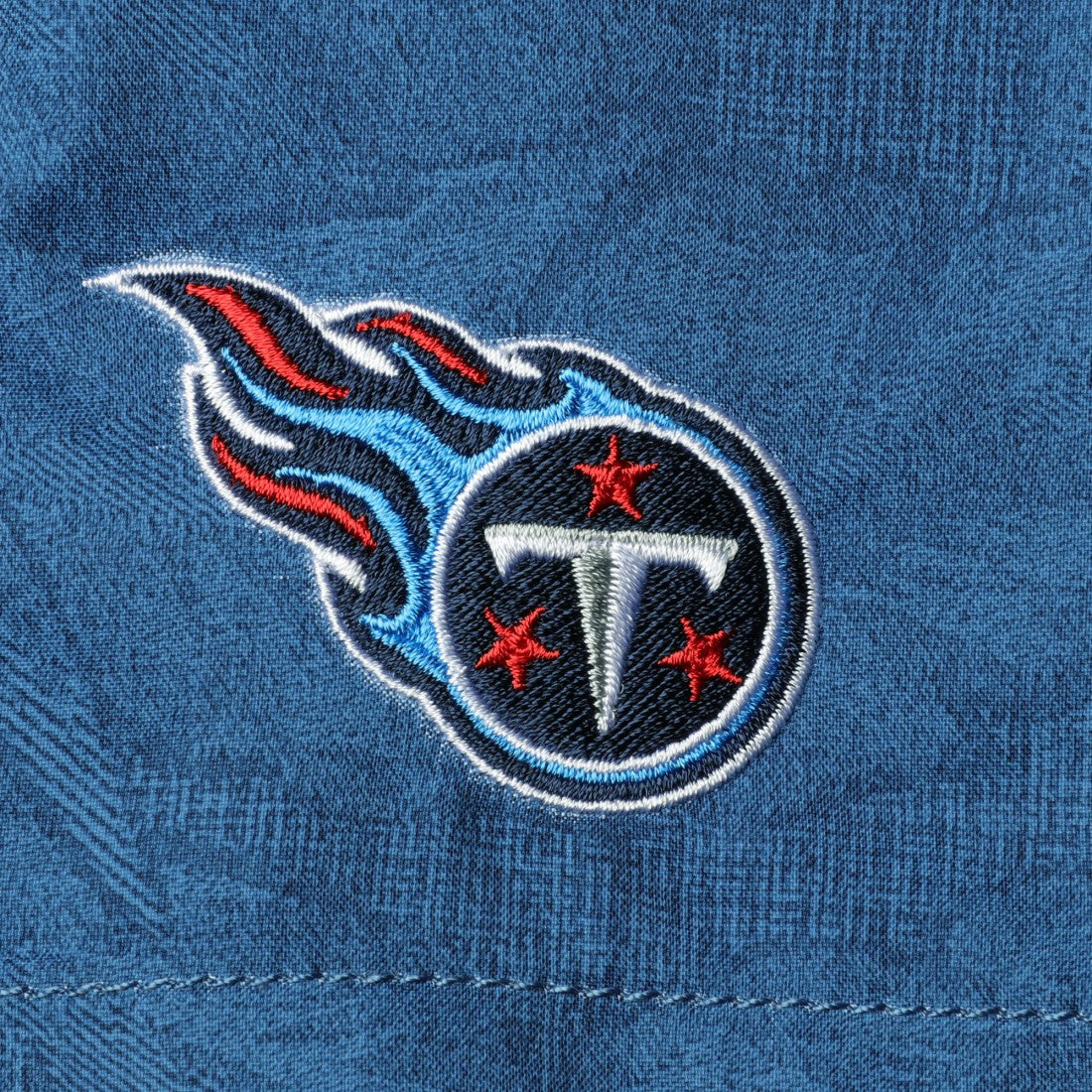 Tennessee Titans Tommy Bahama Naples Layered Leaves Swim Trunks