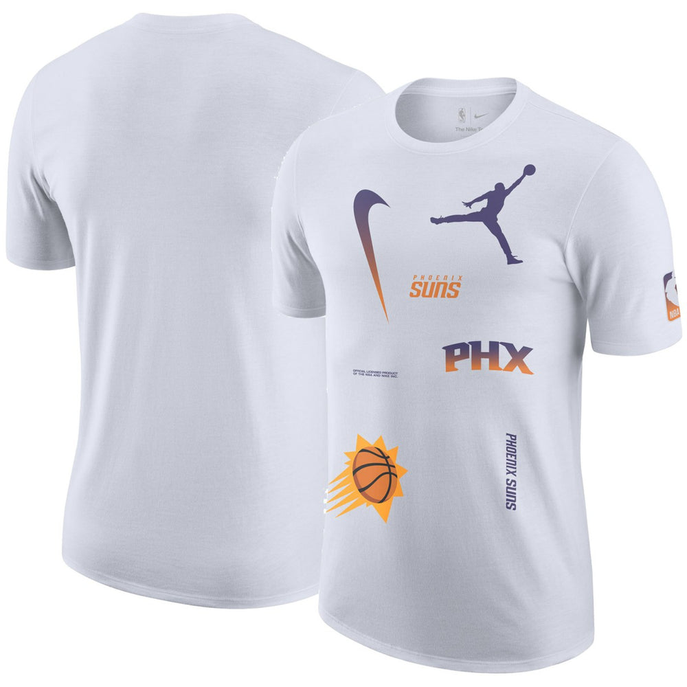 Phoenix Suns Jordan Brand Courtside Statement Edition Max90 T-Shirt New