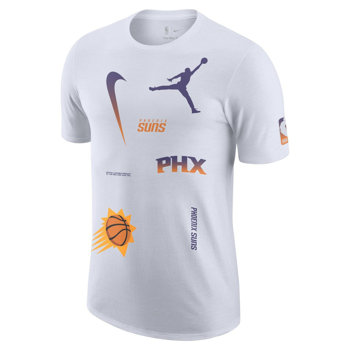 Phoenix Suns Jordan Brand Courtside Statement Edition Max90 T-Shirt New