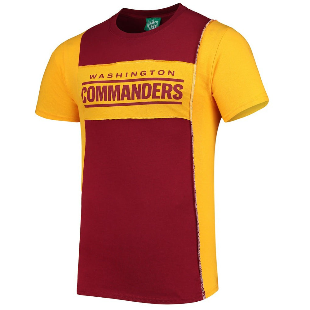 Washington Commanders  Refried Apparel Split Side T-Shirt
