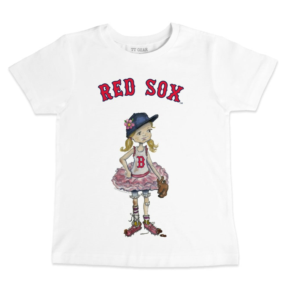 Boston Red Sox Tiny Turnip Youth Baseball Babes T-Shirt | MLB US