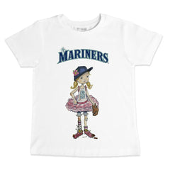 Seattle Mariners Tiny Turnip Youth Baseball Babes T-Shirt | MLB US