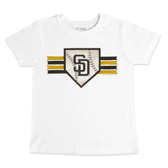 San Diego Padres Tiny Turnip Youth Base Stripe T-Shirt | MLB New