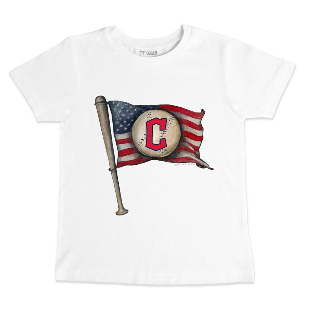 Cleveland Guardians Tiny Turnip Youth Baseball Flag T-Shirt | MLB Discount