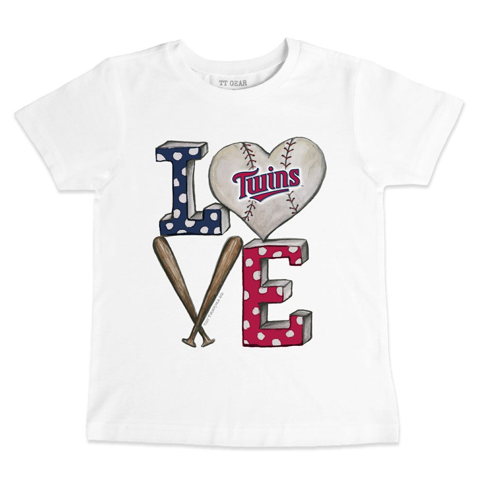 Minnesota Twins Tiny Turnip Youth Baseball Love T-Shirt | MLB Near me
