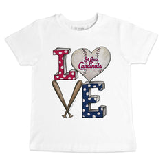 St. Louis Cardinals Tiny Turnip Youth Baseball Love T-Shirt | MLB Shop