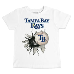 Tampa Bay Rays Tiny Turnip Youth Baseball Tear T-Shirt | MLB US