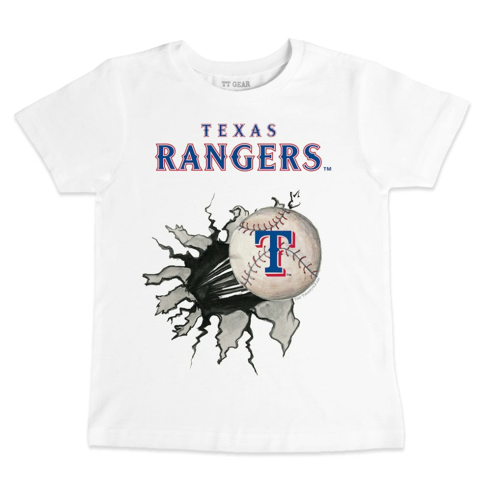 Texas Rangers Tiny Turnip Youth Baseball Tear T-Shirt | MLB Online