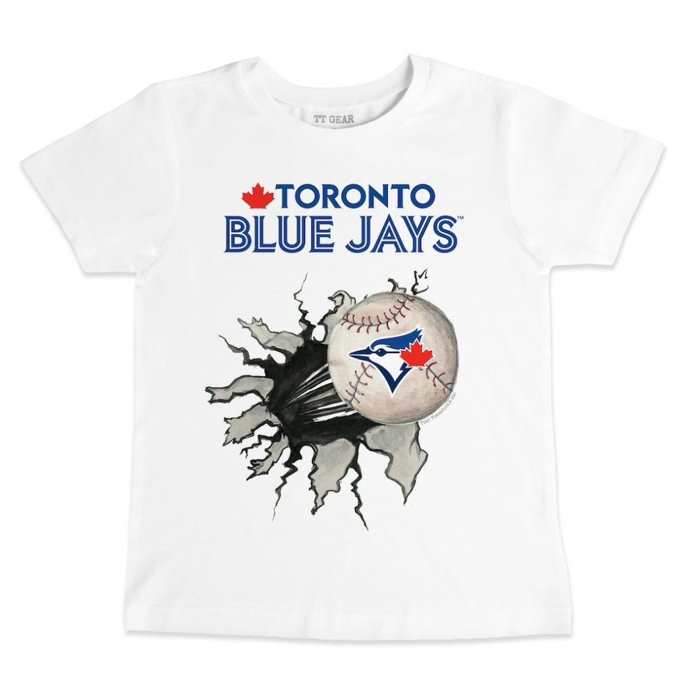 Toronto Blue Jays Tiny Turnip Youth Baseball Tear T-Shirt | MLB Sale