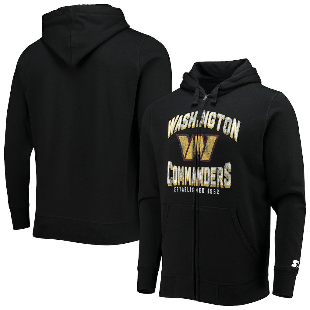 Washington Commanders  Starter Post-Season Full-Zip Hoodie